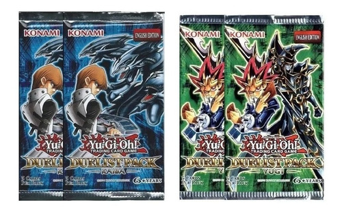 Yugioh Duelist Pack Yugi Y Kaiba X 4 Sobres Originales