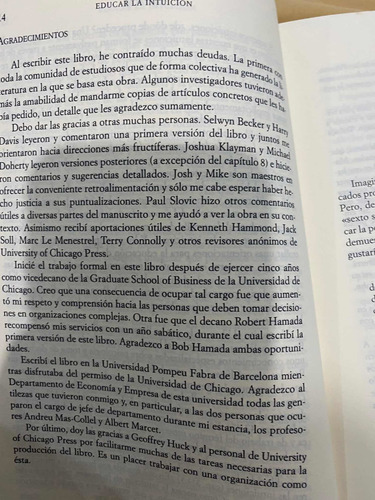 Libro Educar La Intuición El Desarrollo Del Sexto Sentido