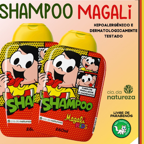 Shampoo Betulla Magali Cabelo Ondulado E Cacheado 260ml.