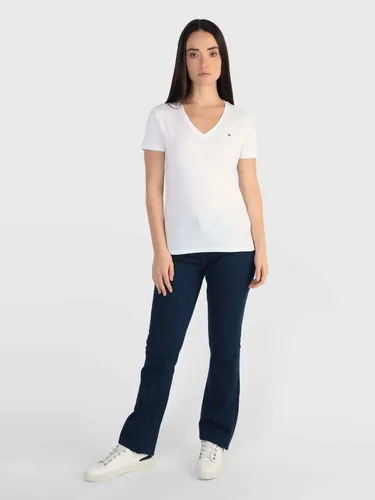 Playera blanca online tommy hilfiger