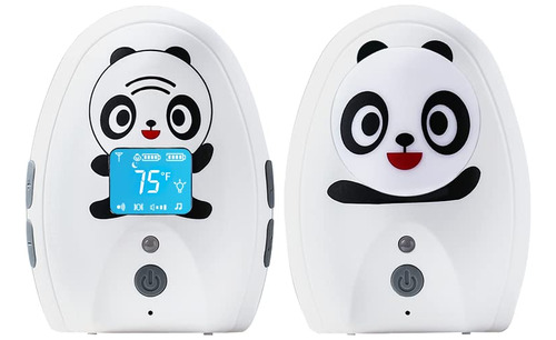 Timeflys Monitor De Audio Para Bebes Panda Portatil, Convers