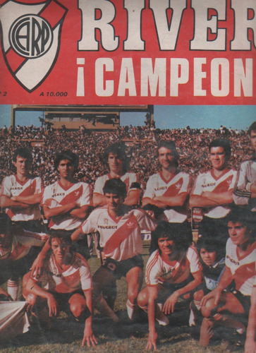 Reviposter - River Campeon  *año 1990 Poster 54 X 70