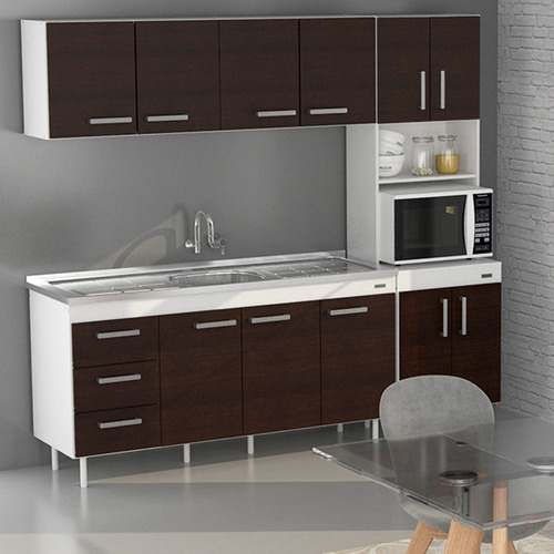 Mueble Columna De Cocina 4 Puertas Despensero Blanco 10155 Color 10155 - Blanco