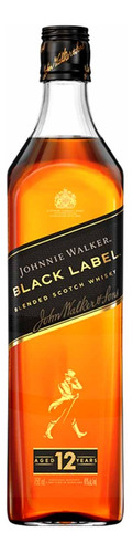 Whisky Johnnie Walker Black Label 750ml Bzs Tienda Bebidas