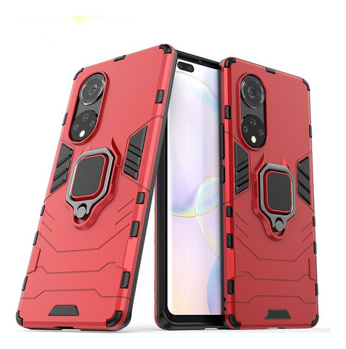 Funda For 70 Tpu Uso Rudo + Mica 3d Nano 9d Full 3d