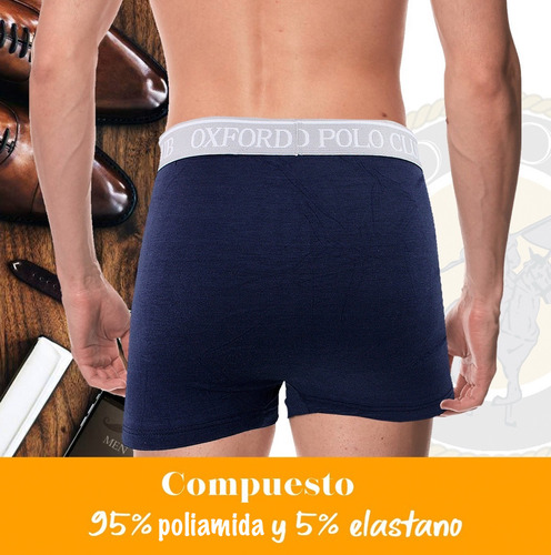 Set 12 Pcs Boxer Caballero Oxford Polo Club Original Opa-003