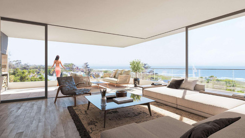 Apartamento 3 Dormitorios En Playa Brava, Maldonado A Metros De La Playa.