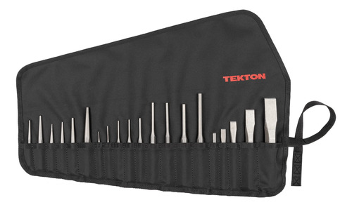 Tekton Juego De Perforaciones Y Cinceles, 20 Piezas (centro,