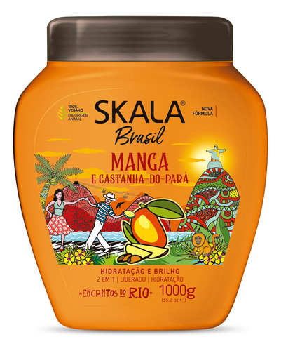 Crema Skala Mango X 1 Kg. 2 En 1 Perfumeria Ricky