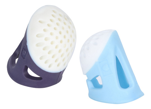Protector De Dedos De Silicona Con Funda Tipo Dedal, 2 Unida