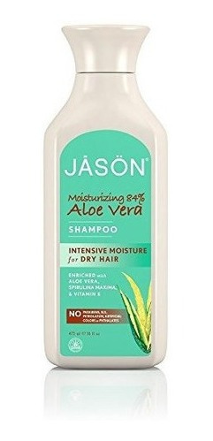 Jason Aloe Vera Shampoo, 84% Orgánico Certificado - 16 Oz -