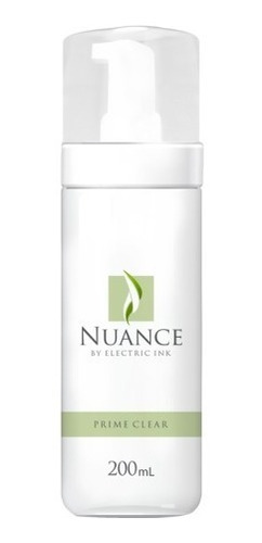 Espuma De Limpeza Primer Clear Nuance 200ml Micropigmentação