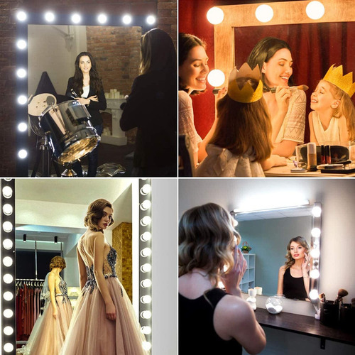 Luz De Espejo De Maquillaje Led Hollywood Style Kit