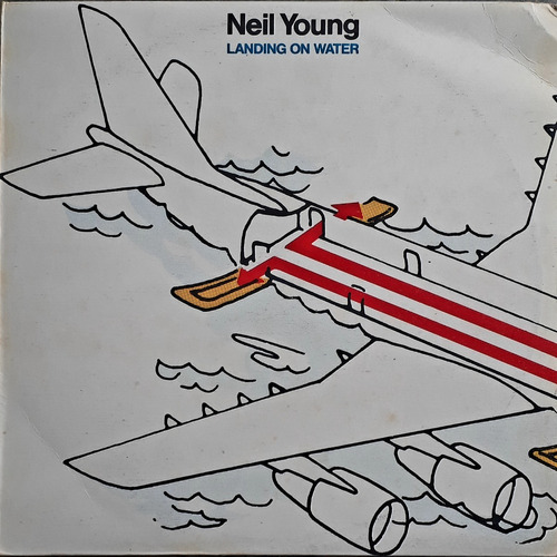 Disco Lp Neil Young - Landing On Water