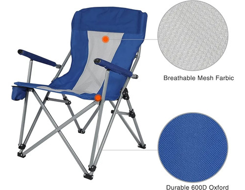 Silla Camping Plegable Clásica 