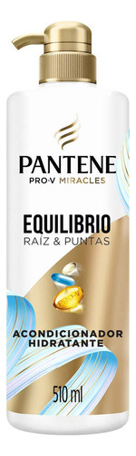  Acondicionador Pantene Equilibrio Raíz y Puntas Pelo Mixto 510 ml