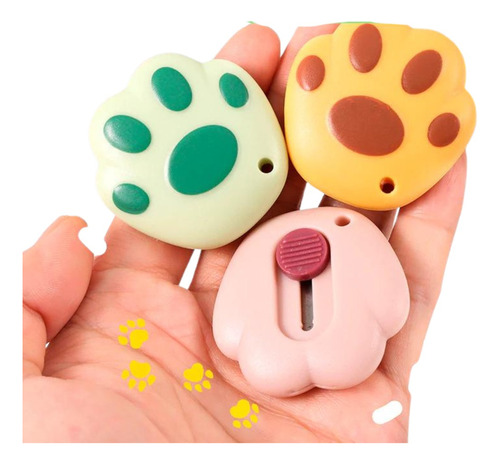 Corta Carton Cutter Patita De Gato Kawaii Cute Util Escolar