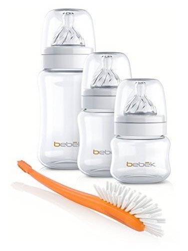 Bebek Classic Bottles Starter Set Con Tetinas De Silicona Se