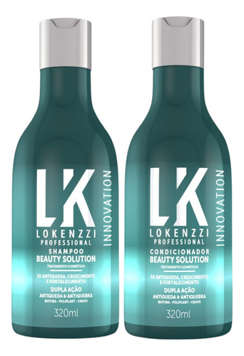 Kit Lokenzzi Beauty Solution Shampoo E Condicionador