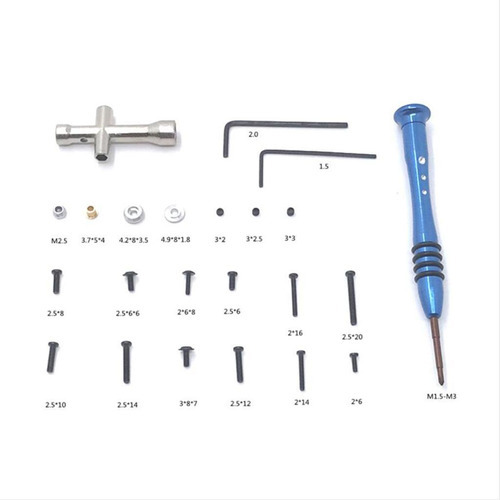 Juego Surtido De Tornillos Rc De Metal Para Reparación De To