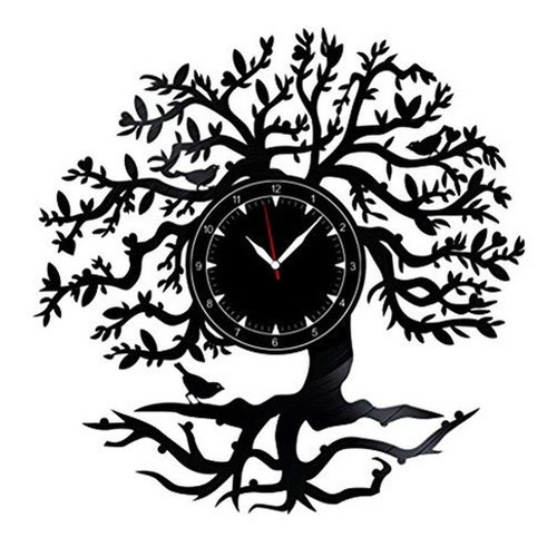 Reloj De Vinilo Para Árbol De 12.0 in