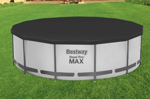 Imagen 7 de 8 de Cobertor Piletas Redonda Bestway Intex 3,66 Mts Ajustable