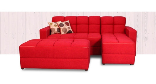 Sala Modular Andorra Rojo Këssa Muebles