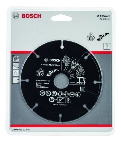 Disco De Corte Multimaterial Bosch 125 Mm 2608623013