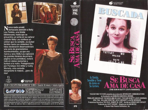 Se Busca Ama De Casa Vhs Penelope Ann Miller 1992