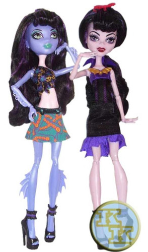 Monster High 2011 Set Vampire Y Sea Monster Mattel Pack
