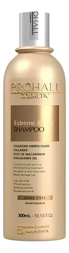 Prohall Shampoo Extreme Reapir 300ml Pós Quím 