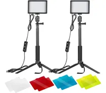 Comprar Usb Led Kit Luz Video Iluminación Fotografía Regulable 2 Pzs