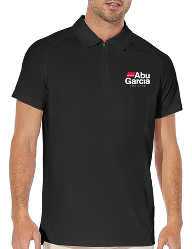 Remera Camiseta Pesca Abu García Tela Dry Tipo Polo