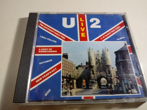 U2 - Live In Bologna 1985 - Bootleg , Made In Italy 