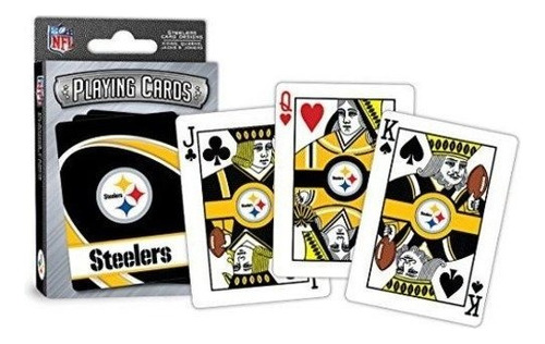 Naipes Masterpieces Nfl Pittsburgh Steelers