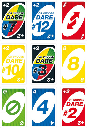 Juego De Cartas De Reto Uno