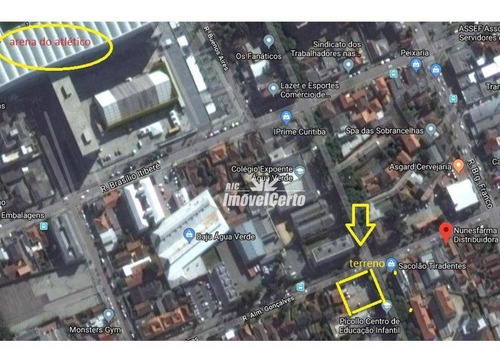 Imagem 5 de 11 de Terreno De Esquina E Plano À Venda, 900 M² Por R$ 1.990.000 - Rebouças - Curitiba/pr - Te0095
