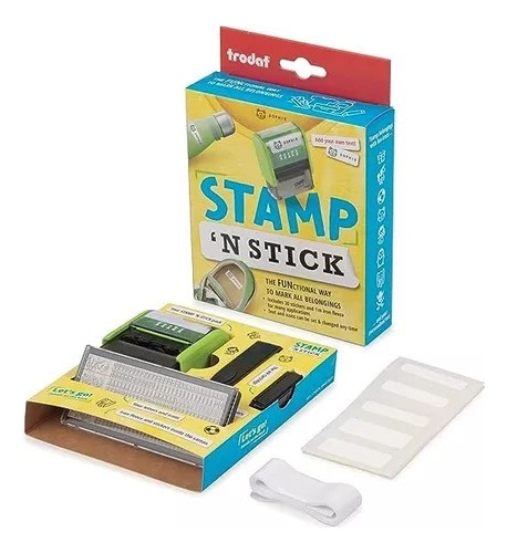 Kit Sello Textil Uniforme Escolar Trodat Stamp & Stick