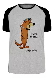 Camiseta Blusa Plus Size Hardy Hiena Oh Vida Hanna Barbera