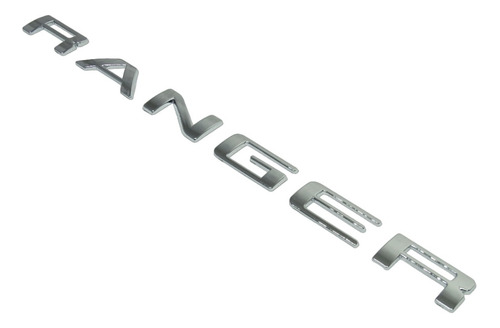 Logo Emblema Letras Cromadas Compatible Con Ford Ranger 