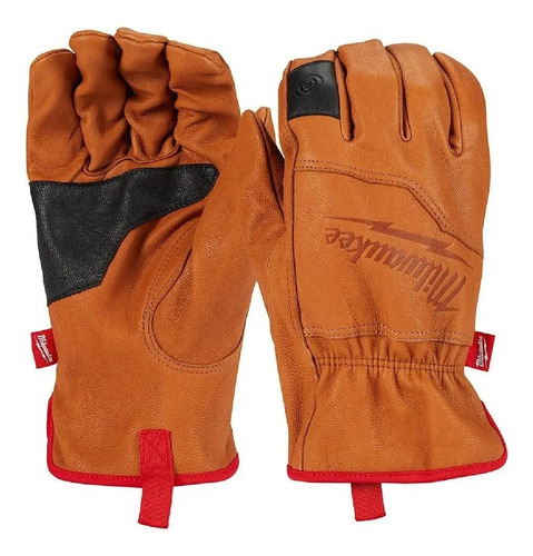 Guantes De Cuero De Cabra Milwaukee 48-73-0010 Talla Ch