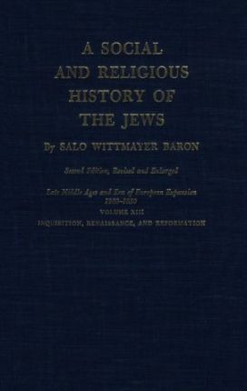 Libro A Social And Religious History Of The Jews : Late M...