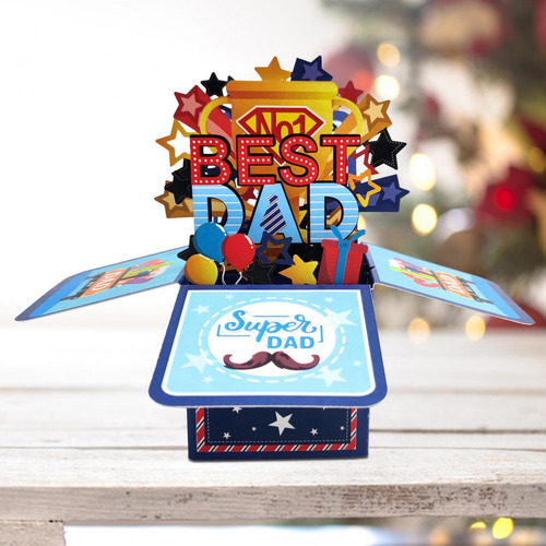 Tarjeta Del Día, Regalo Del Día, Incluyendo Etiqueta De