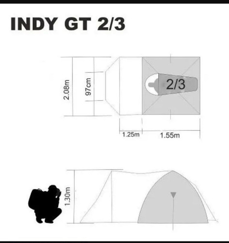 Barraca Ntk (nautika) Indy Gt 2/3
