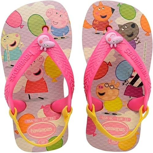 Chinelo Havaianas Original Baby Peppa