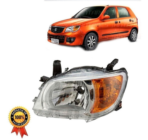 Óptico Derecho  Para Suzuki Alto K10  2010 2015