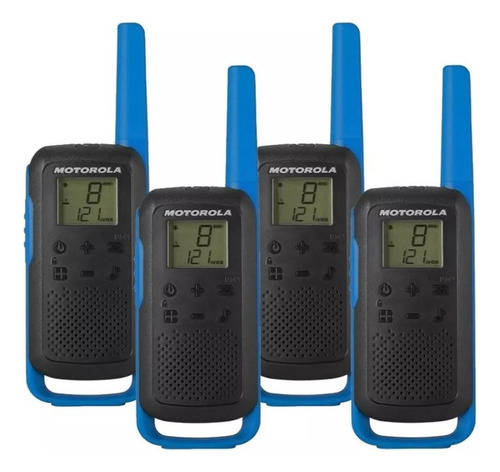 6 Radios Motorola Hasta 40km* Micro Usb T270-2 Vox Scan