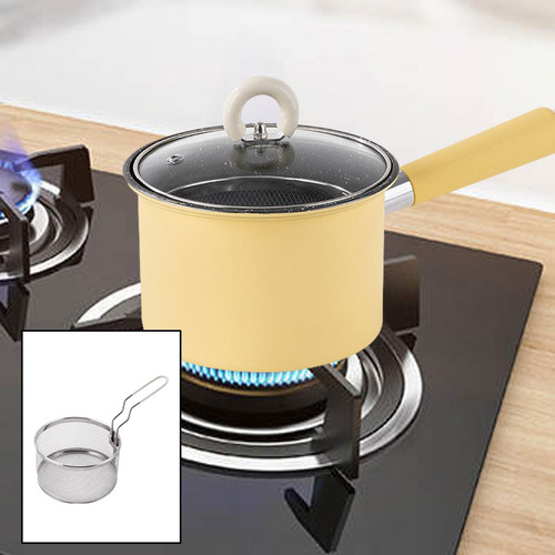 . Pot De Freír Con El Colador De Para Ollas De Fuego