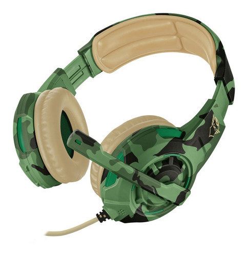 Auricular Trust Gxt 310 Radius Gaming Headset Camo Ps4 Ps5 Color Jungle camo