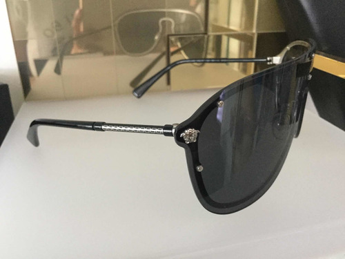 Lentes Versace 2180 1000/5a. 100% Auténticos. Dorado Plateado/negro